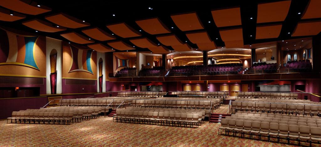 four winds casino floor seating for concerts
