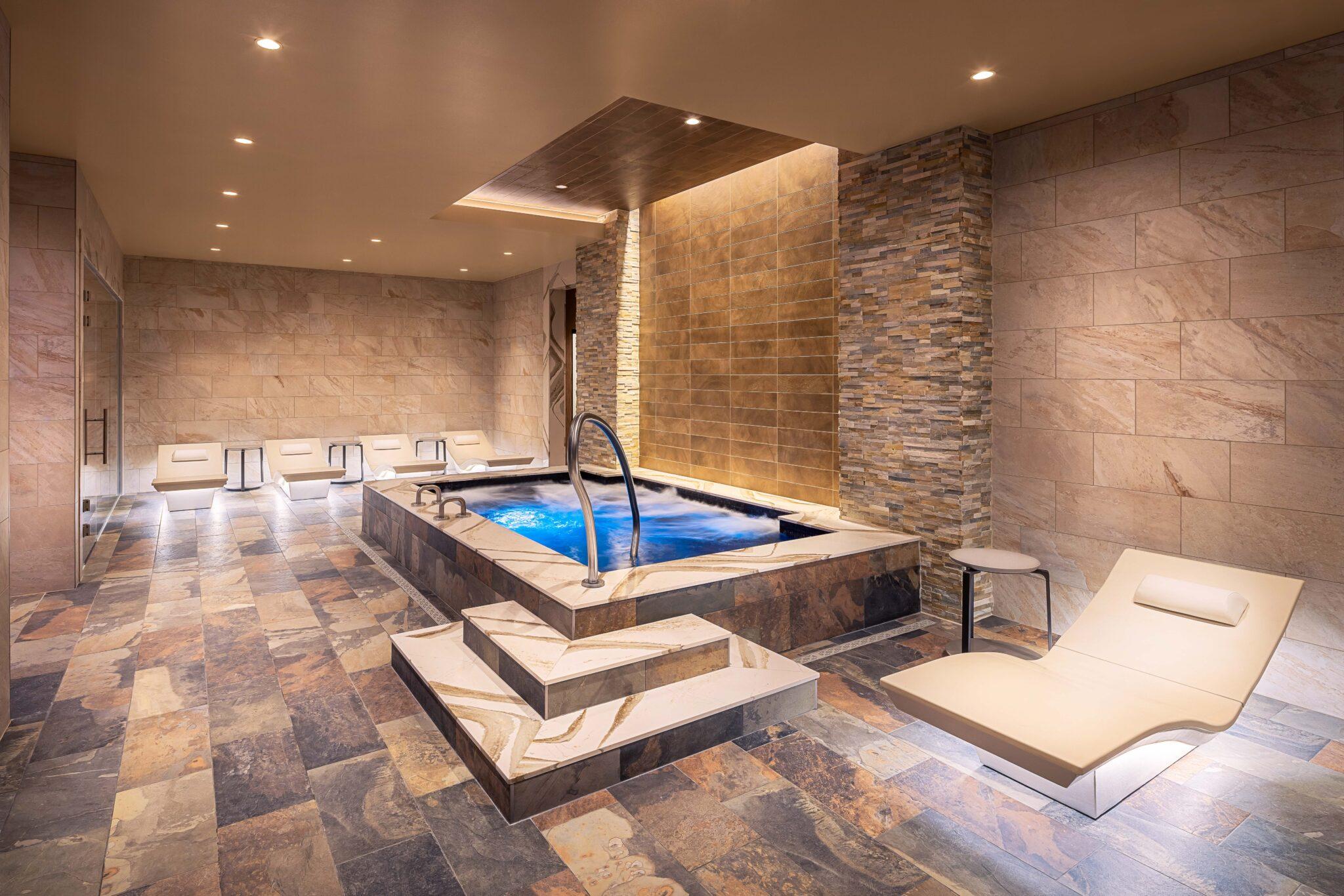 Cedar Spa at Four Winds South Bend HBG Design